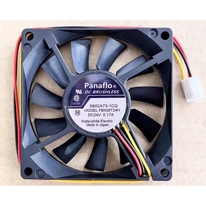 S+    Panaflo FBK08T24H cooling fan DC24V 0.17A 8015 3-pin