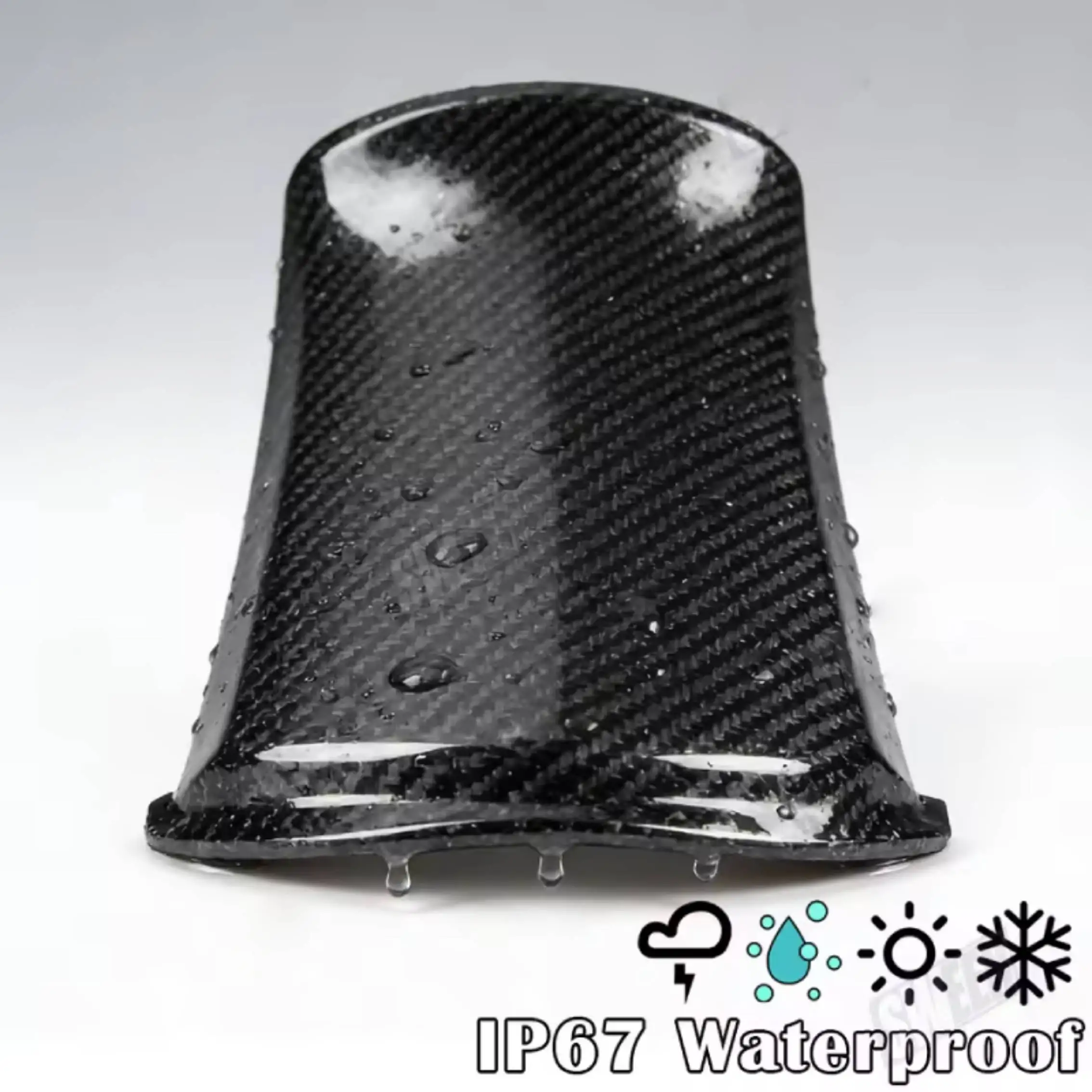 For Yamaha NMAX155 V3 2025 Motorcycle Fuel Tank Carbon Fiber Cover Fuel Tank Protection Guard Accessories view 3