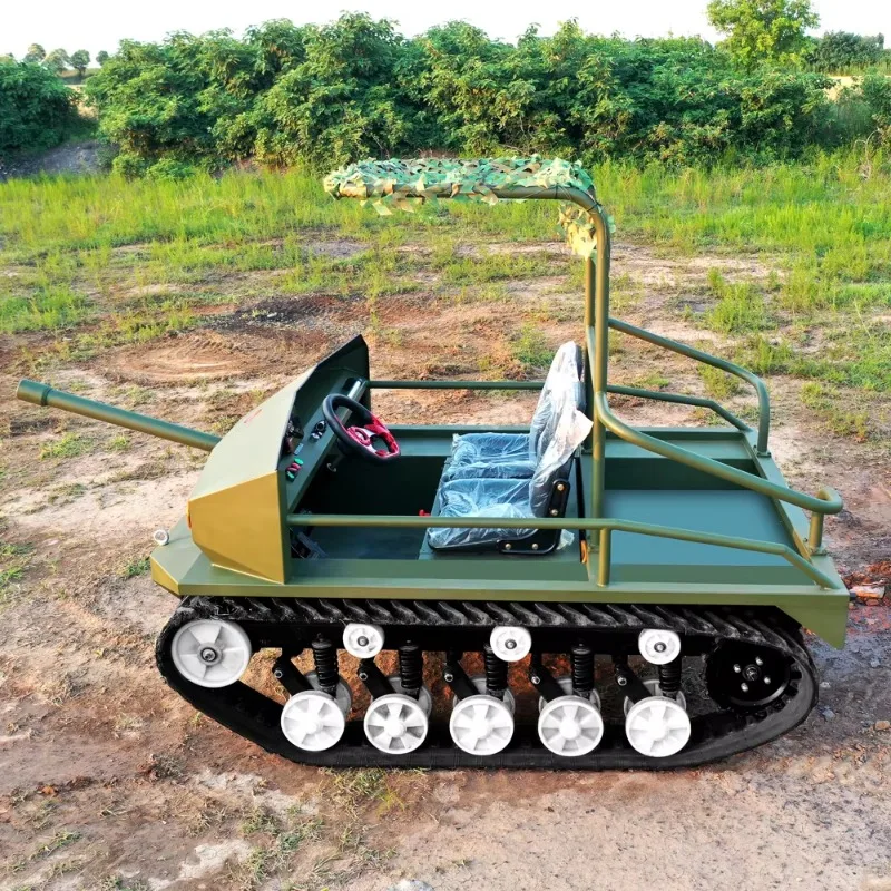 AVT-T01All Terrains Rubber tracked Entertainment Tank Vehicle