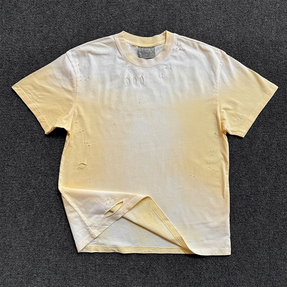 wang-studio-ドーパミン半袖-tシャツ-カップル-ウォッシュドアウト-ヴィンテージデザイン-カジュアルウェア-夏-2026-ソリッドカラー-tシャツ