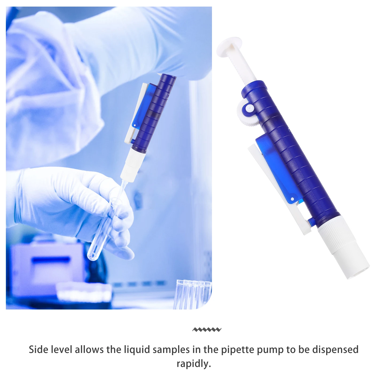 

Pipeline Liquid Extractor Pipette Dispenser Plastic Laboratory Pump PP Labs Tool Curve Instrument