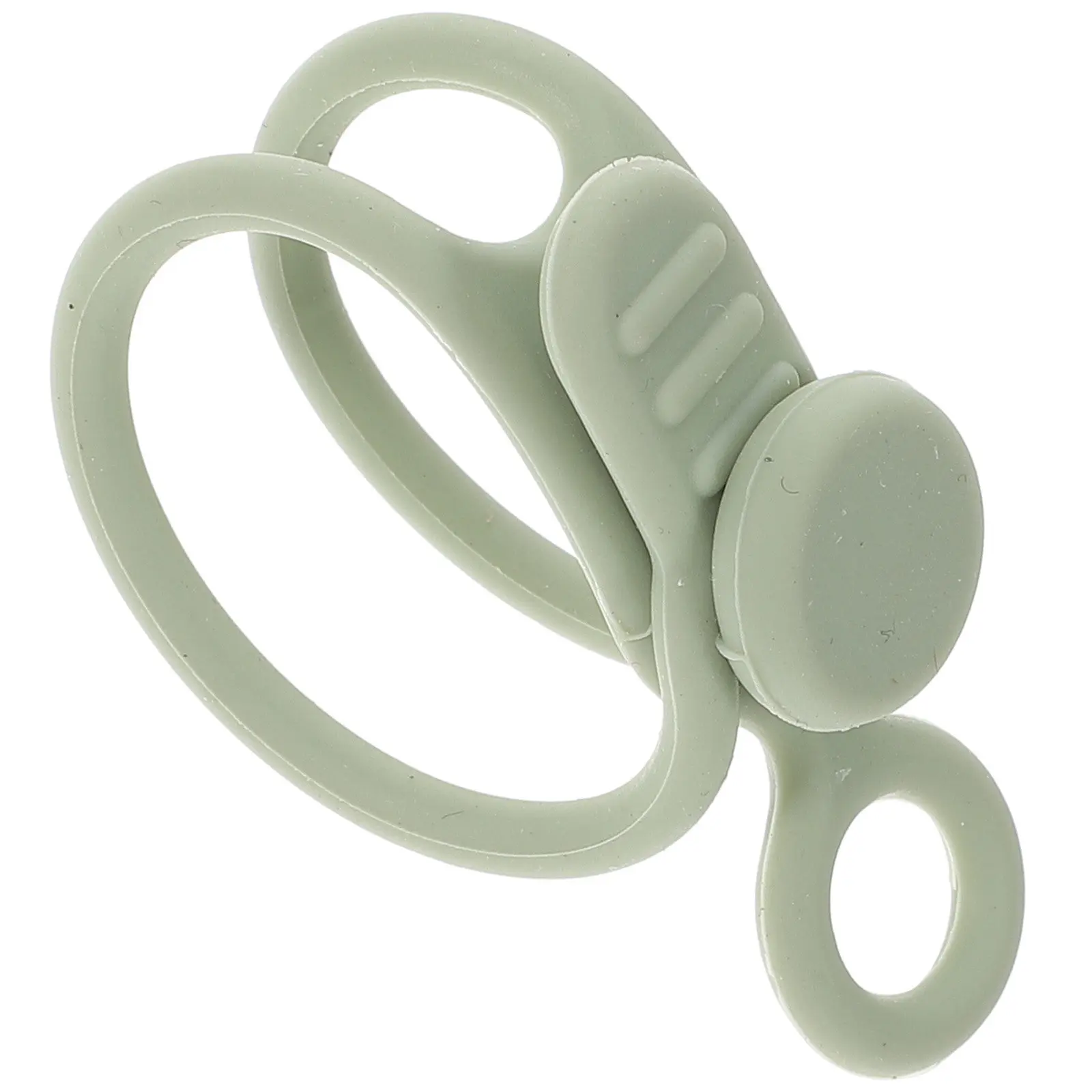 20Pcs Flexible Silicone Cable Organizer Strong Wear-Resistant Reusable Cord Organizer for USB Power Cables Desktop