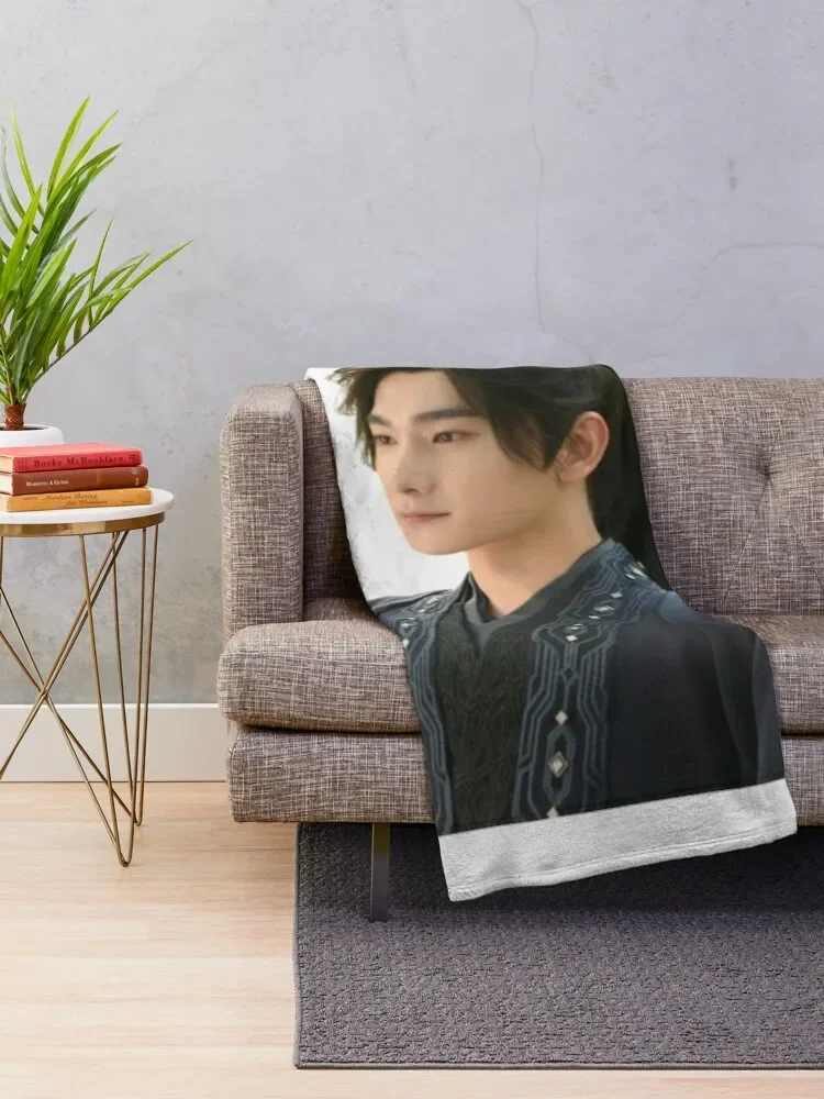 Yang Yang From Who Rules The World (2022) Throw Blanket Loose Extra Large Throw Plaid Blankets