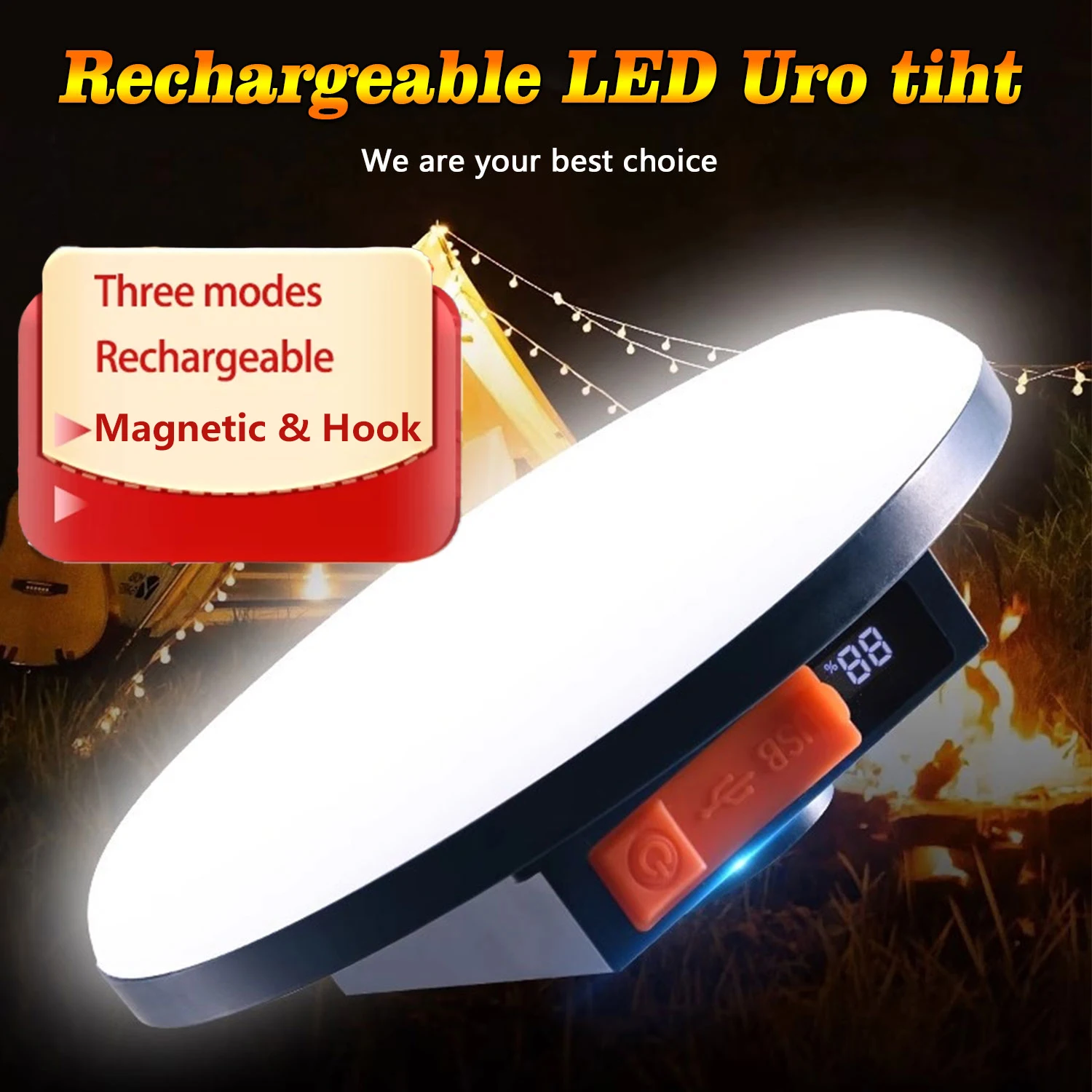 

BALDR 30 Вт светодиодный светильник для палатки перезаряжаемый фонарь портативный уличный светильник для кемпинга многофункциональный выносливочный мощный светильник