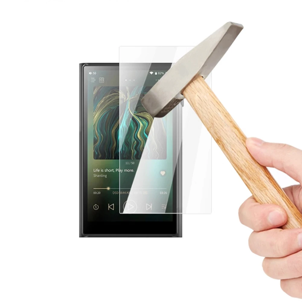 Twardość 9H Premium Odporna na zarysowania folia ochronna na ekran ze szkła hartowanego do odtwarzacza muzycznego HiFi Shanlinng M5 Ultra M5U