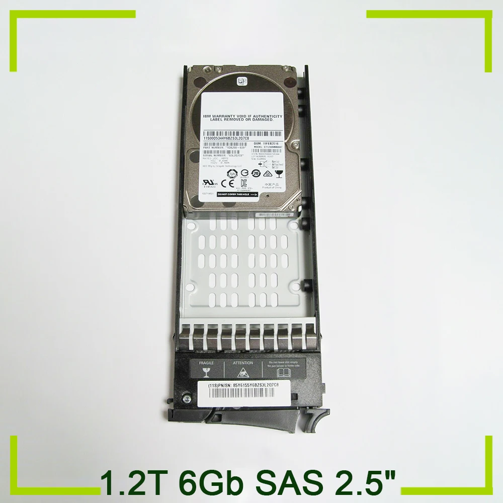 

For IBM Hard Disk 3542 1.2T 6Gb SAS 2.5" 85Y6155 85Y6156 V7000