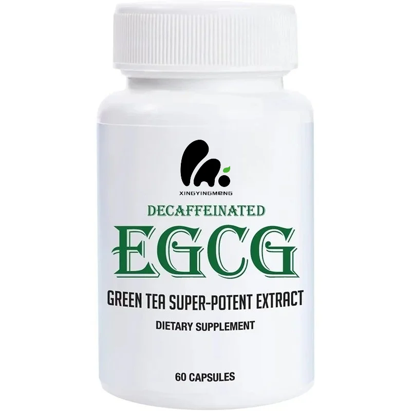 60 Capsules of Green Tea Extract, 670mg Extract, High Efficiency 98%+polyphenols 60%, Mild To The Digestive System
