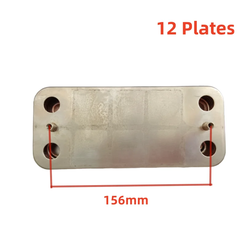 12 Plate Type Heat Exchange Assembly Replacement Repair Components For Beretta Gas Heating Boiler Spare Accessories