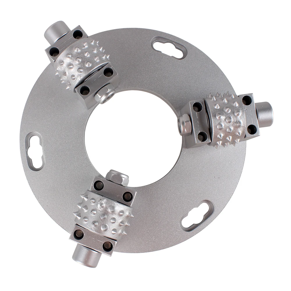 

Quality Hot Sales Concrete Diamond Grinding Bush Hammer Complete Plate Setup for Concrete