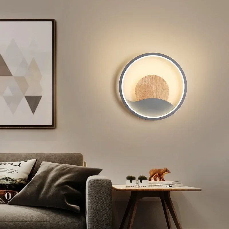 

18W Led Wall Lamps Modern Simple Aisle Lights Living Room Background Decoration Indoor Lighting Bedroom Bedside Wall Lamp