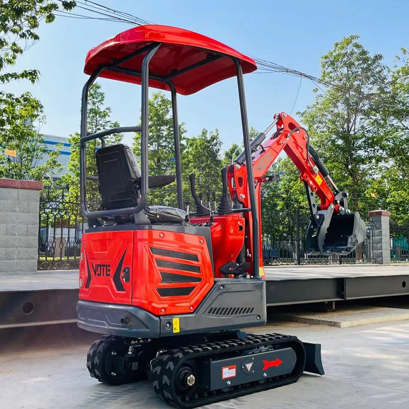 Giá Rẻ Nhất 1.2Ton Xe Đào Đất Mini Thủy Lực Chính Thức Aftersales Đào Bán Xe Đào Đất Mini 1 Tấn Mini Bagger Miễn Phí Vận Chuyển