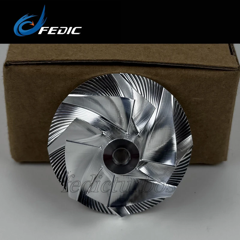 MFS Turbo compressor wheel TD02L 49172-03000 billet wheel for Citroen Berlingo C3 Peugeot 2008 Partner 1.6HDi 55Kw 75HP DV6FD