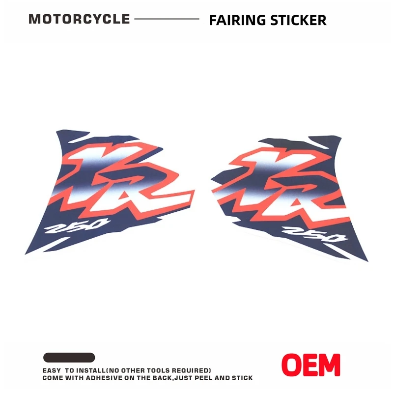 XR Motorcycle Stickers Decals Accessories Fuel Tank Protection Sticker Waterproof For  XR250 XR400 XR600 XR 250 400 600