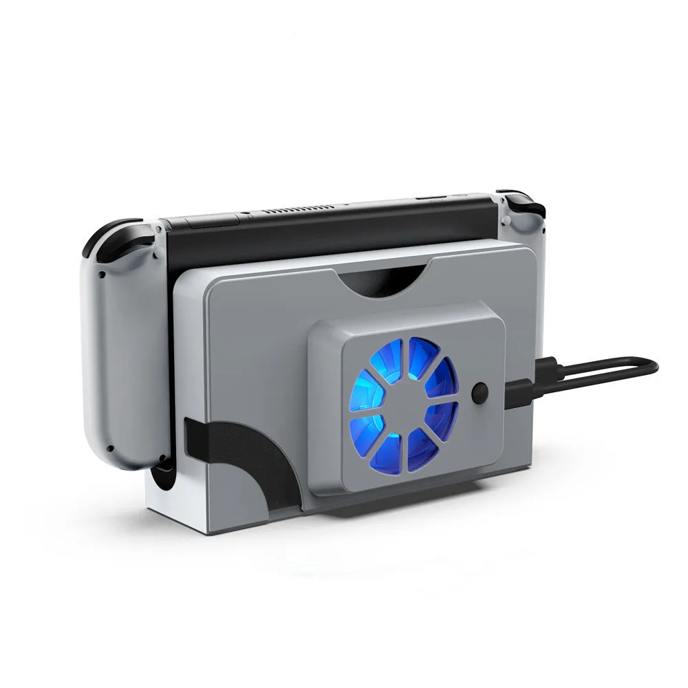 Cooling Fan Compatible with Nintendo Switch OLED Dock Cooler Replacement for Switch OLED Heat Dissipation Dock Replacement