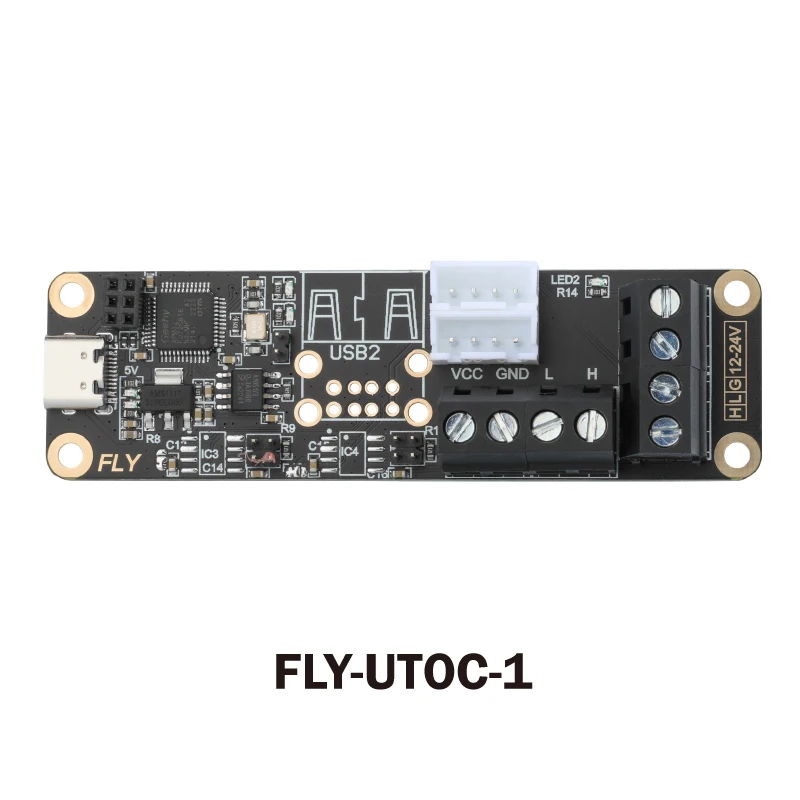 Mellow Fly-SHT V2.0 Board With 1M Can Cable For Klipper Hotend HeadTool Canable Canbus And Use PT100 / Encoder For 3D Printer