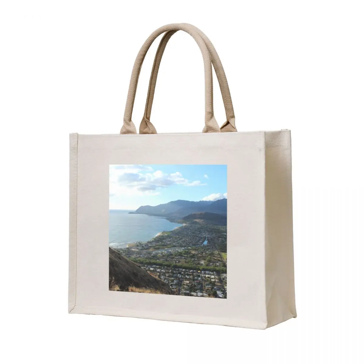 

oahu, hawaii Tote Bag tote bag canvas custom fabric bag shopper women canvas