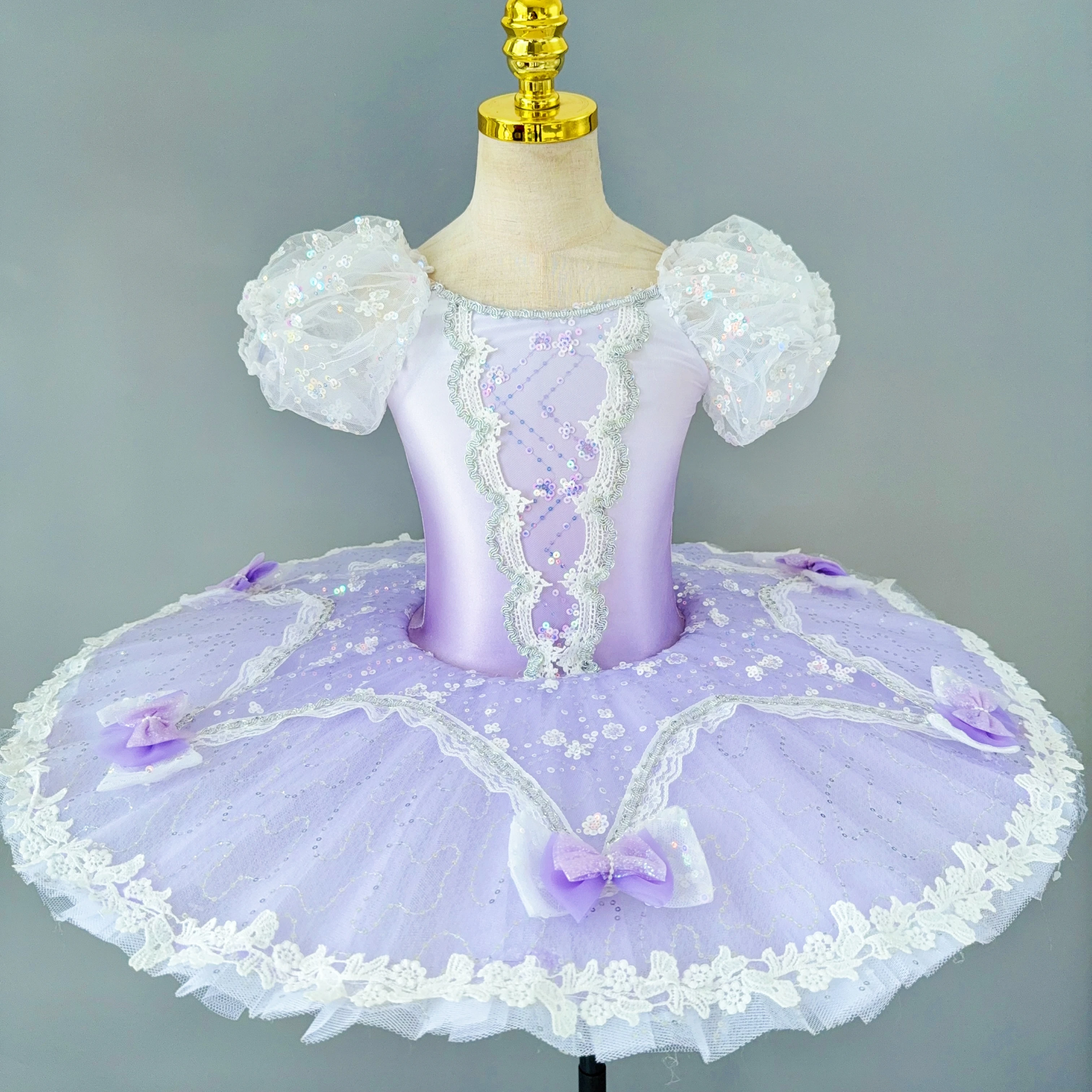 

New Style Kids Professional Ballet Tutu Skirt Girls Swan Lake Dance Children Ballet Dress Performance Dancing Costumes
