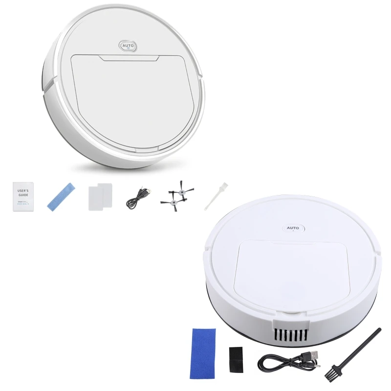 Robot Vacuum Cleaner Strong Suction, Long Battery Life, Quiet Slim, for IDEAL for Pet Hair, Carpets, Hard Floors  Drop Shipping