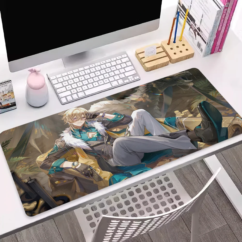 Honkai Star Rail Aventurine Cool Mouse Pad Computer Laptop Gamer Pad PC Office Gaming Accessories Keyboard Mat Desk Mats