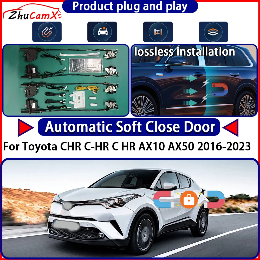 

OEM Door Lock Actuator for Toyota CHR C-HR C HR AX10 AX50 2016-2023 Soft Close Door Kit Power Latch System Auto Pull Door Easy