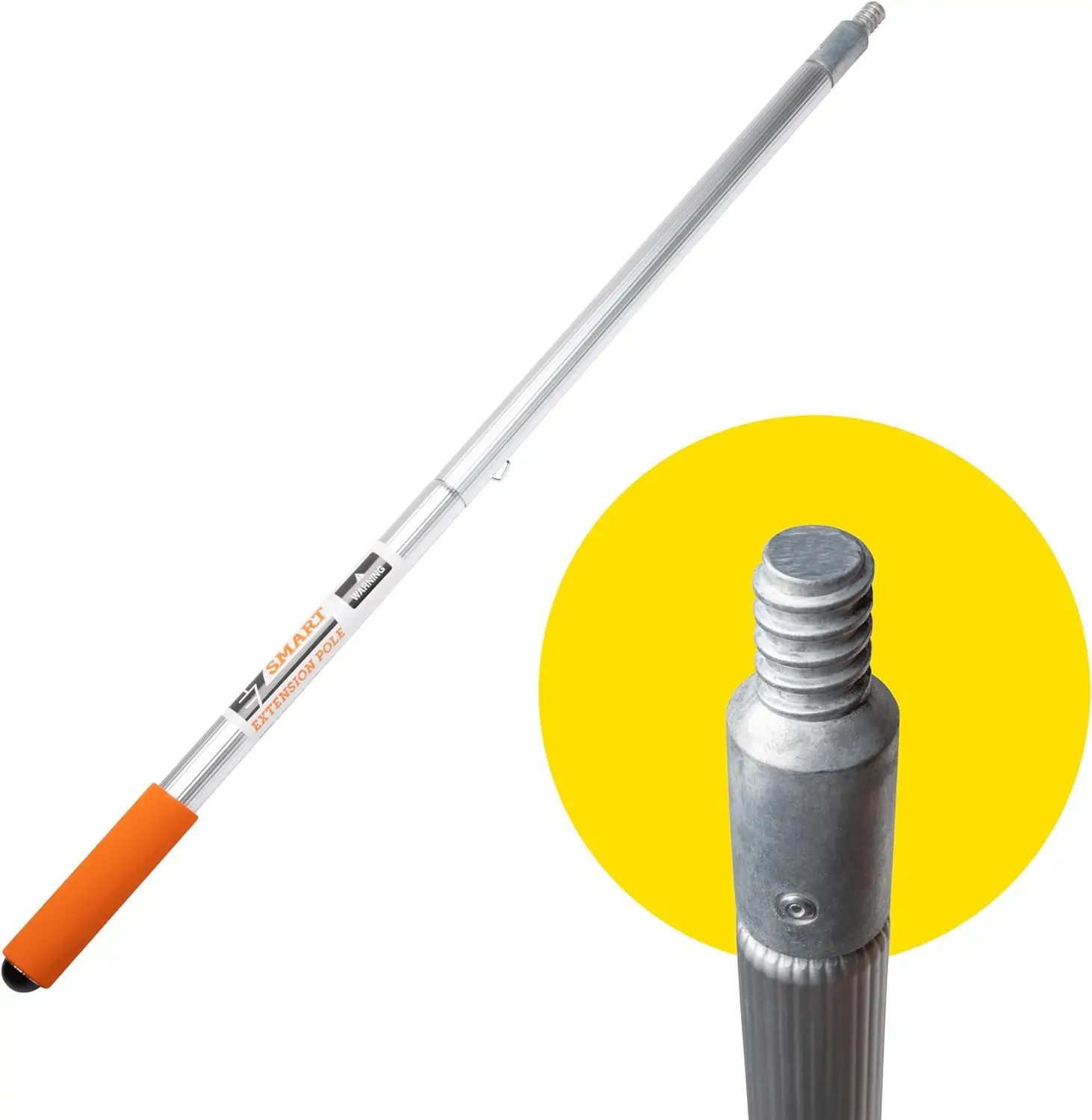 

Extendable Pole 1-16ft, Expandable with Add-a-Pole, Compact Lightweight Durable for Cleaning Painting Dusting Fruit Picking
