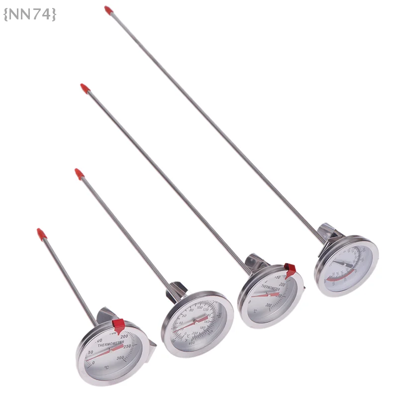 Termómetro de sonda para herramientas de cocina, medidor de temperatura de cocina de acero inoxidable, leche, café, alimentos, 1 ud.