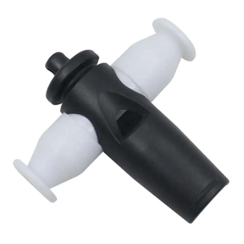 Triple Tone Samba Whistle Two Sound Holes Latin Music Accessory Plastic Percussion for Carnival Festival Party Use