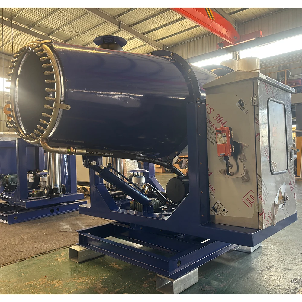 Specifiche complete Macchina per la soppressione della polvere Macchina per cannoni a nebbia Attrezzatura per macchine agricole Cannone spruzzatore per asta agricola