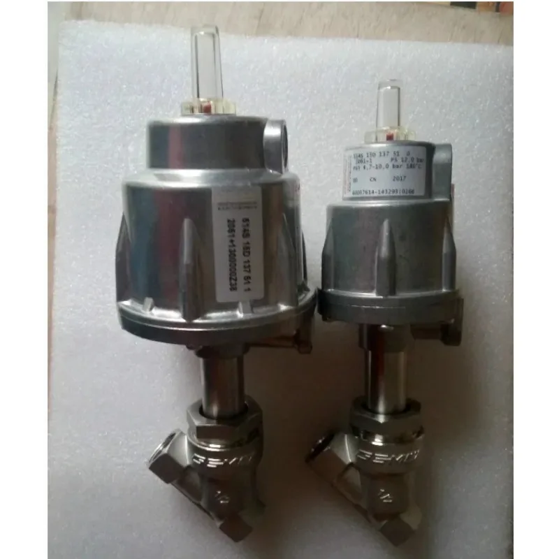DN15 Stainless Steel Pneumatic Angle Seat Valve Suitable For Shandong Xinhua Medical Pulsation Sterilizer Equipment Replacement