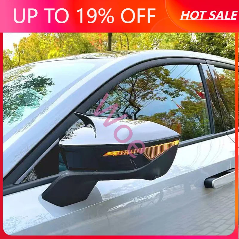 Woe Window Rain Shield for Changan UNI-V 2021-2024 Rearview Mirror Cover Rain Eyebrow 2 Pcs Set Interior Accessories Reversing