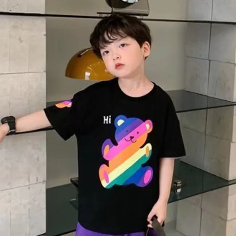 

Baby Summer Clothes Infant Short Sleeve Tee Children's T-shirts For Children Top T-shirt Tops Kids Long Boys Boy Boy's Clothing