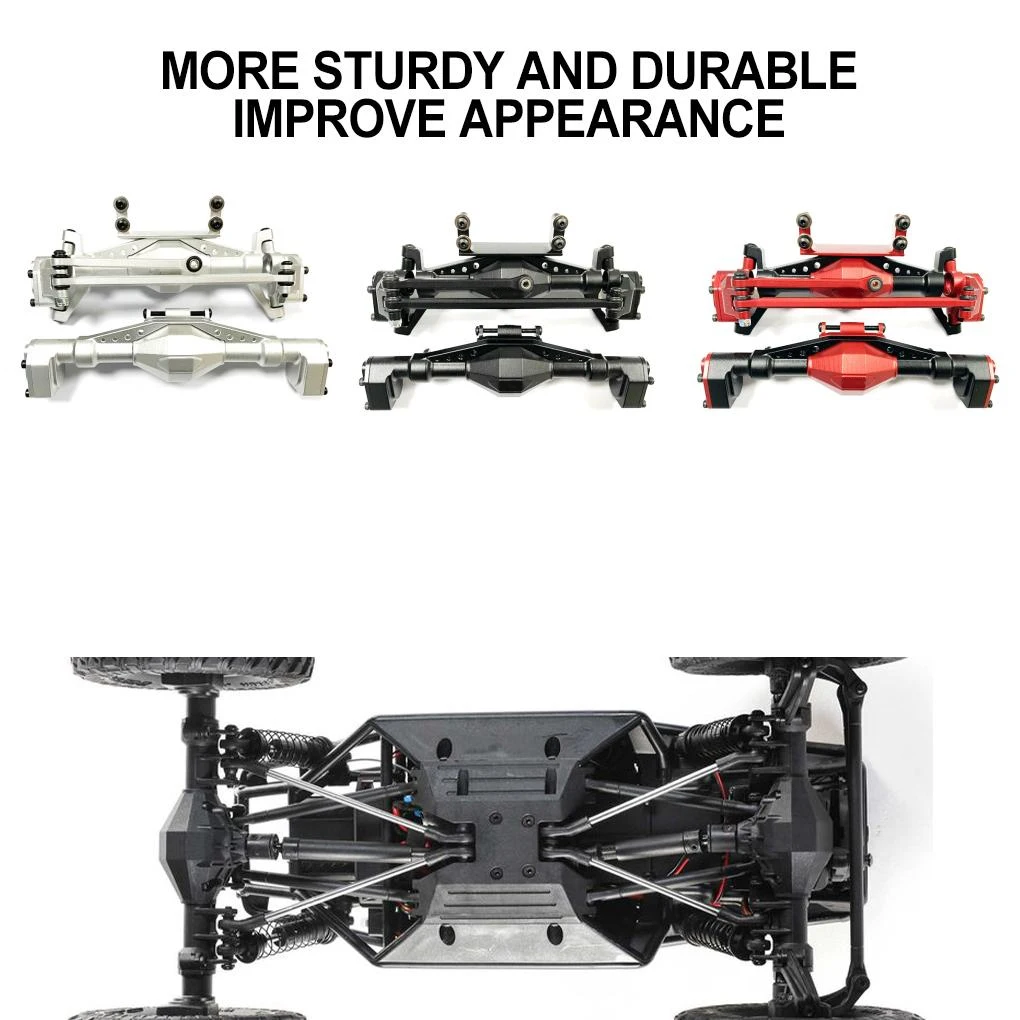 RCGOFOLLOW Aluminum Alloy Protector Front Rear Axle Protector Rc Front Rear Axle For 1/18 Rc Front Rear Axle UTB18