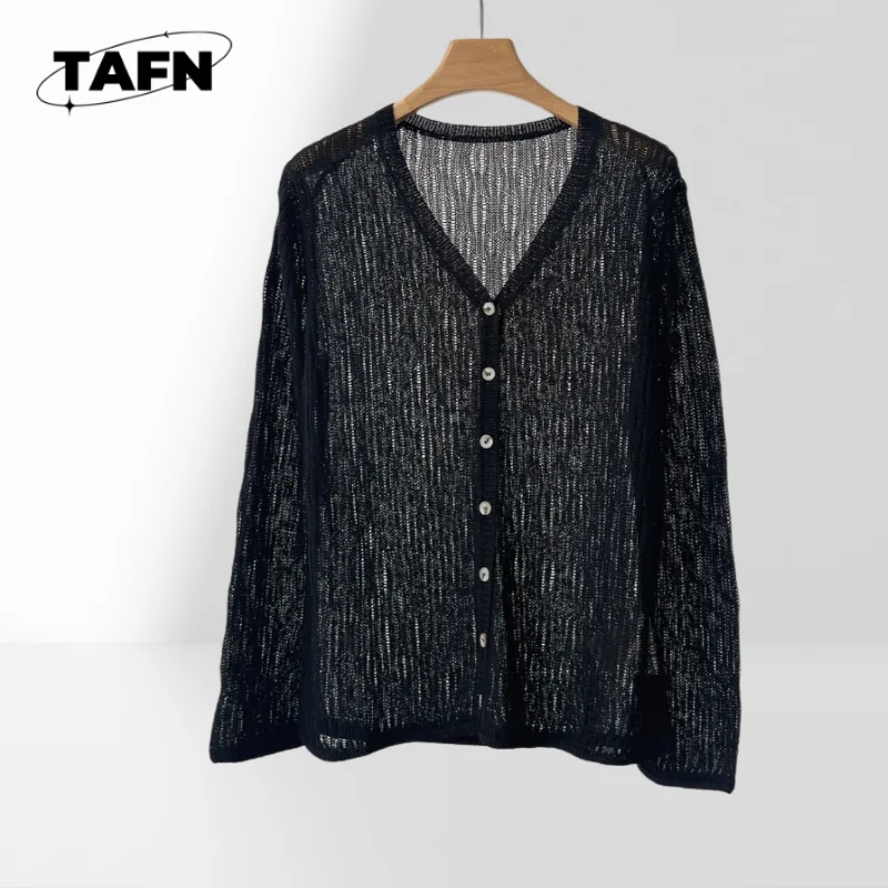 여성용 프리미엄 레트로풍 캐시미어 가디건 – 2025년을 위한 스타일리시하고 아늑한 캐주얼 ElegancAG3177를 위한 고품질 니트웨어