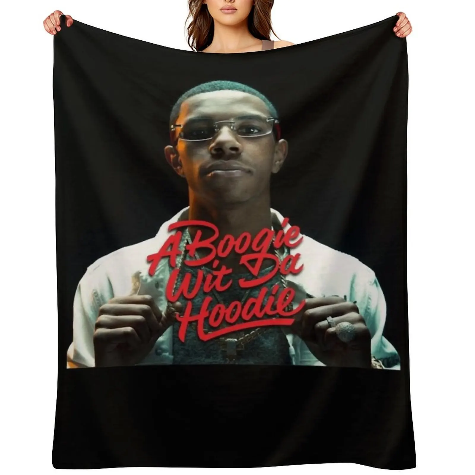 

Gifts For Men A Boogie Wit Da Hoodie 2021 Botakkkk33477 Gift For Fans Throw Blanket Decorative Beds Beautifuls Blankets