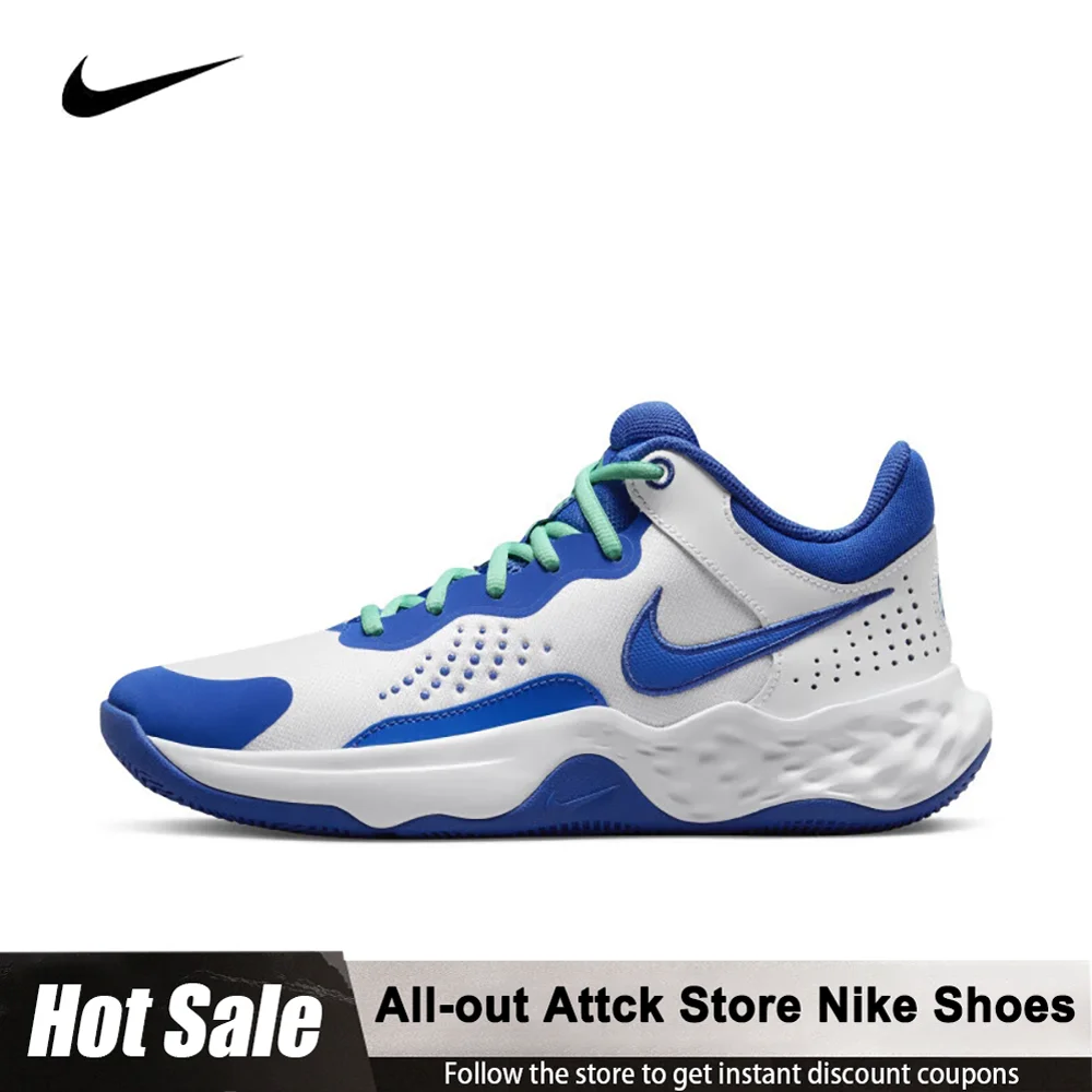 

Nike Fly By Mid 3 Simple And Versatile Shock-Absorbing Non-Slip And Durable Mid-Top Basketball Shoes For Men DD9311-102 Sports