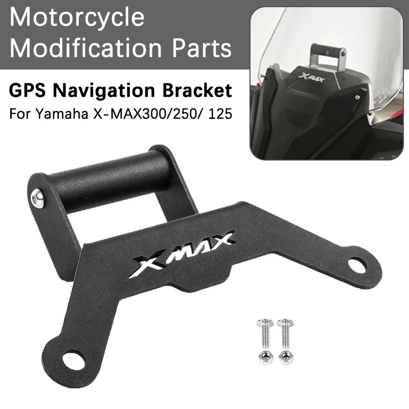 

Xmax300/250 2025 2024 Motorcycle Smart Phone Holder Stand Support GPS Navigation Bracket Slip For Yamaha X-MAX300 250 2023-2025