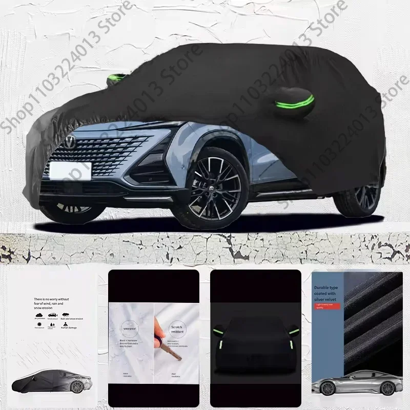 

For Changan Uni-t Exterior Car Cover Outdoor Protection Full Car Covers Waterproof Sunshade Anti UV Snow Cover Car cover