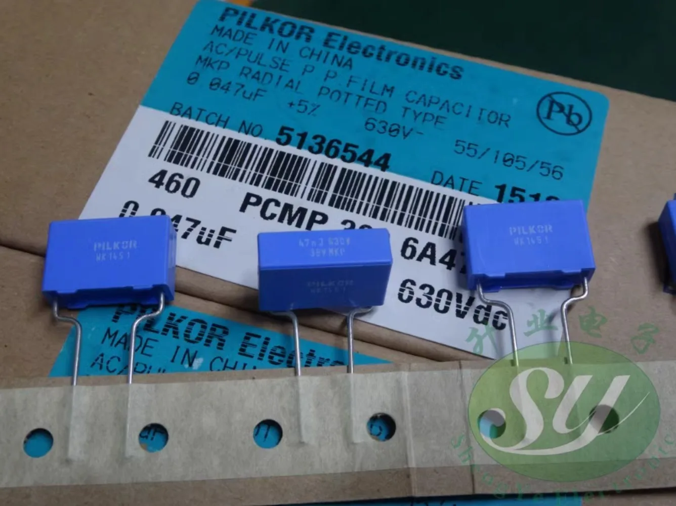 

20 PCS MKP389 0.047uf/630v 47nf 473 New film capacitor 15MM styling 8MM