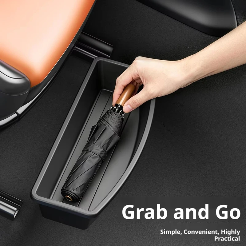 Under Seat Storage Box Universal Car Seat Bottom Organizer Box Removable Storage Box Gadget Case Universal Accessories ﻿