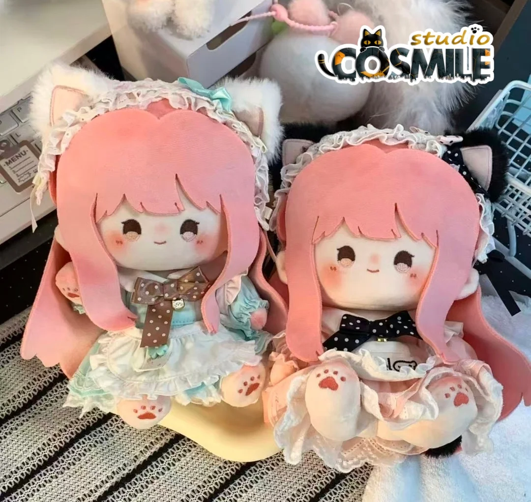 

Aug Infinity Nikki ルニキ Pink Hair Cute Doll Stuffed Plushie Plush 20cm Doll Body Skeleton Toy Gift