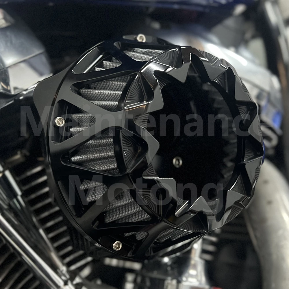 

CNC Intake Air Cleaner Filter for Harley XL Sportster 883 Softail Dyna Touring Big Twin Cam FLT FLST FXDLS M8