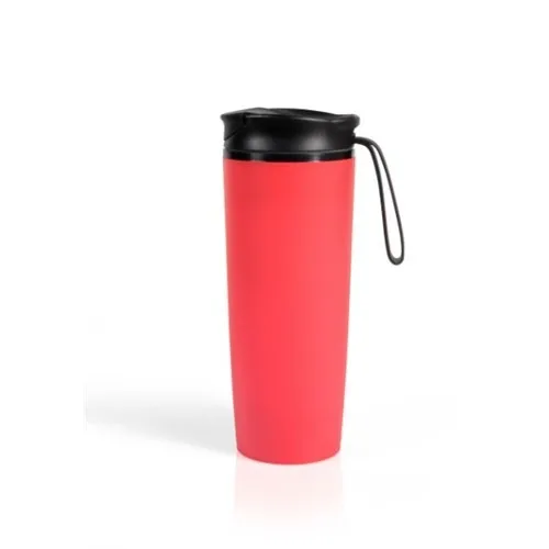 Pratigo Not overturned & Leak-Proof Mug Cup outer Front red