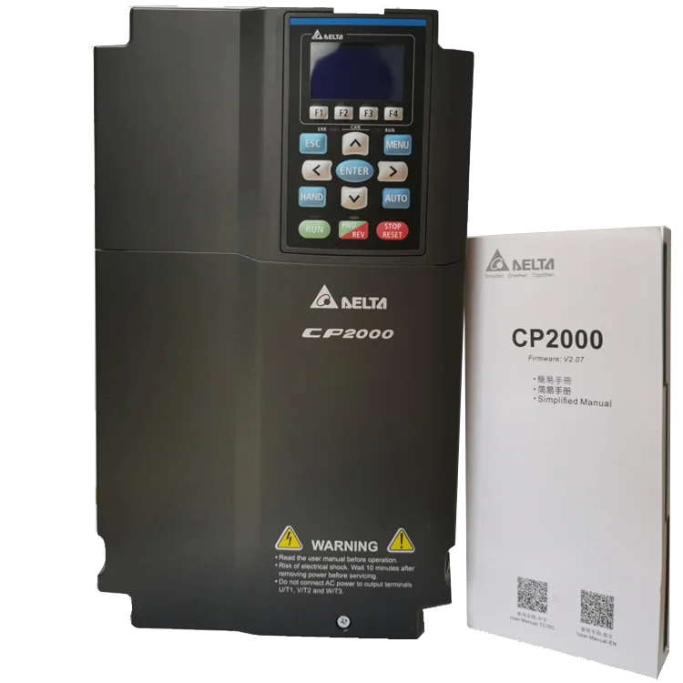 

VFD Motor Drive Inverter Converter 18.5KW 380V VFD185CP43B-21 for CNC Spindle