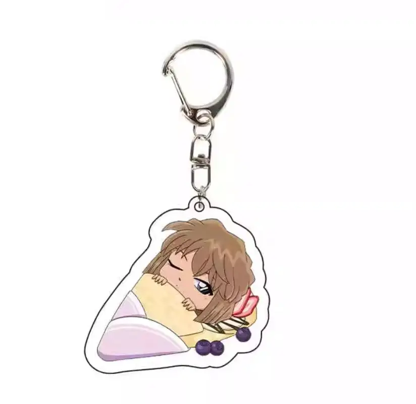 Anime Amuro Toru Furuya Rei  Kudou Shinichi Gin Kuroba Kaito Haibara Ai Acrylic Keychain Backpack Pendant Gift Toy