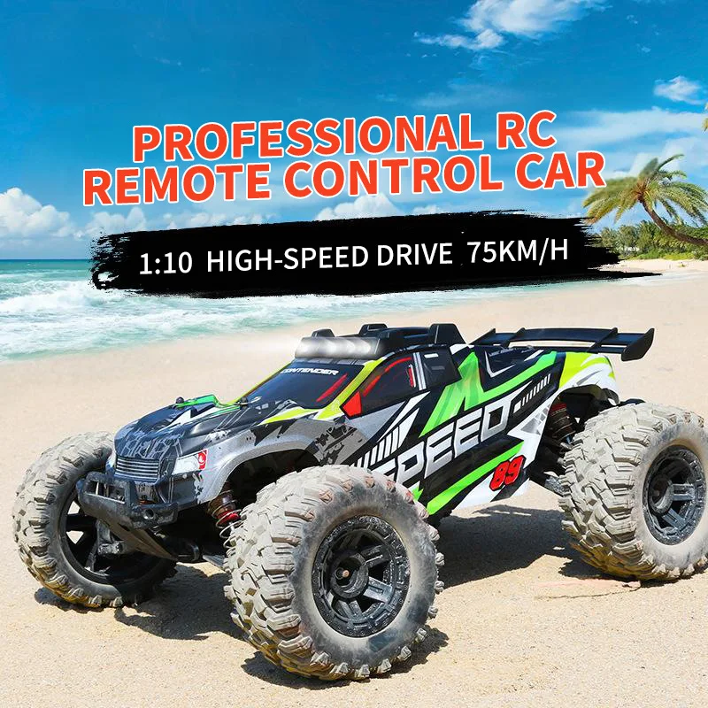 

High-speed RC remote control car professional drift 1:10 muscles off-road cart four-drive climbing cart boy racing toy