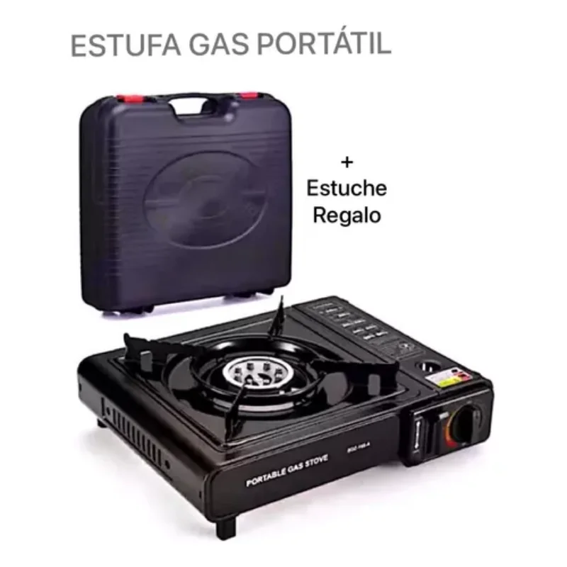 Portable butane gas stove grill electronic ignition grill