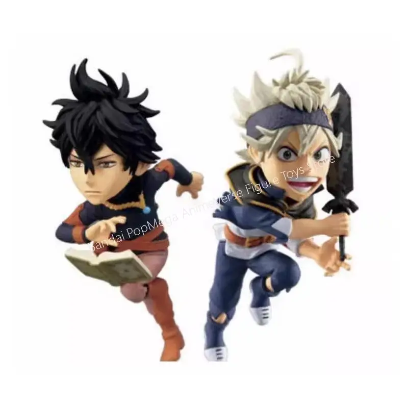 BANDAI Original WCF Black Clover Asta&Yuno Grinbellor Anime Actionfigur Modell Hobbys Sammlerstück Desktop Ornament