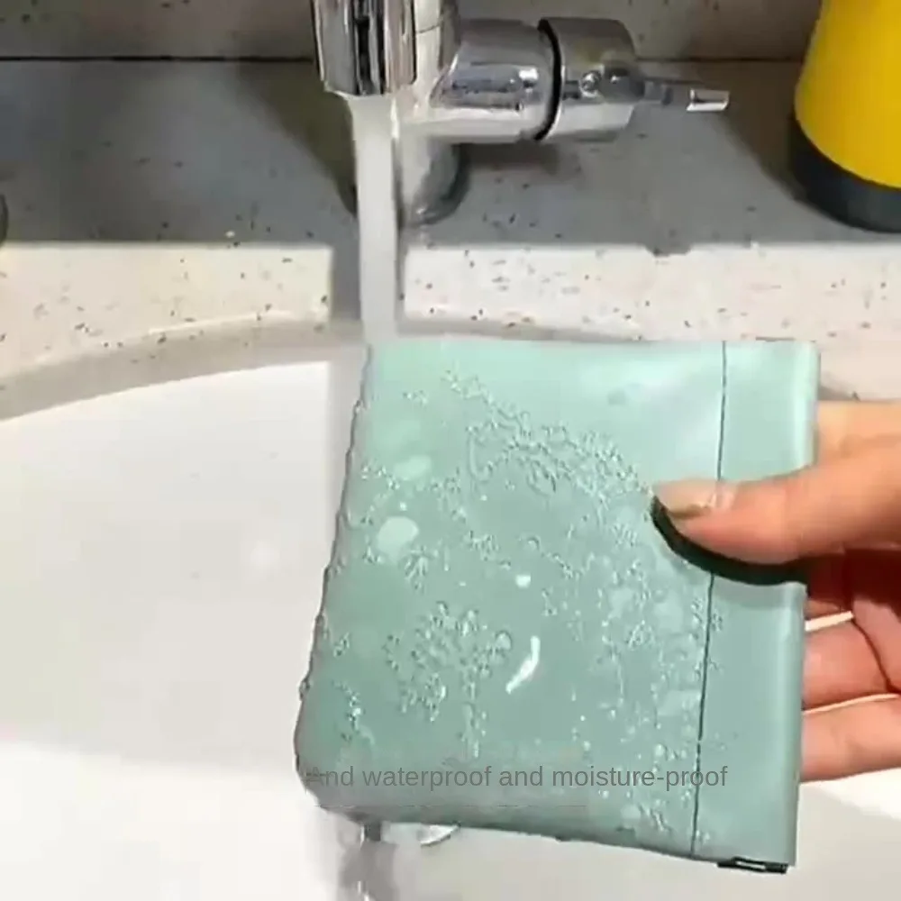 Mode automatisch sluitende datakabel opbergtas PU draagbare fragmenttas opbergtas reizen