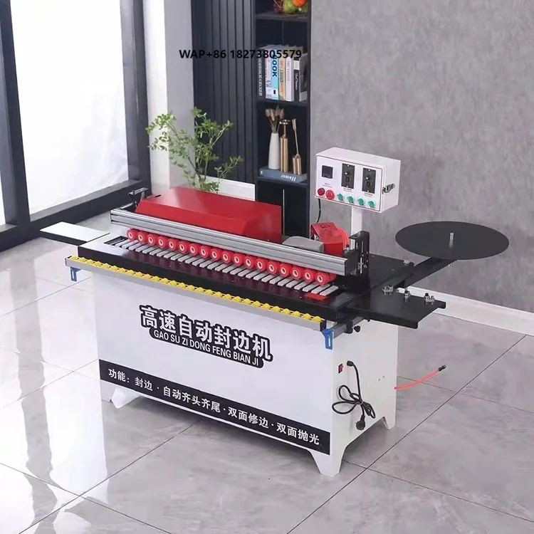 Woodworking Furniture Fully Automatic Edge Tape Banding Machine Board Edge Bander Mdf Pvc Edg Banding Machine
