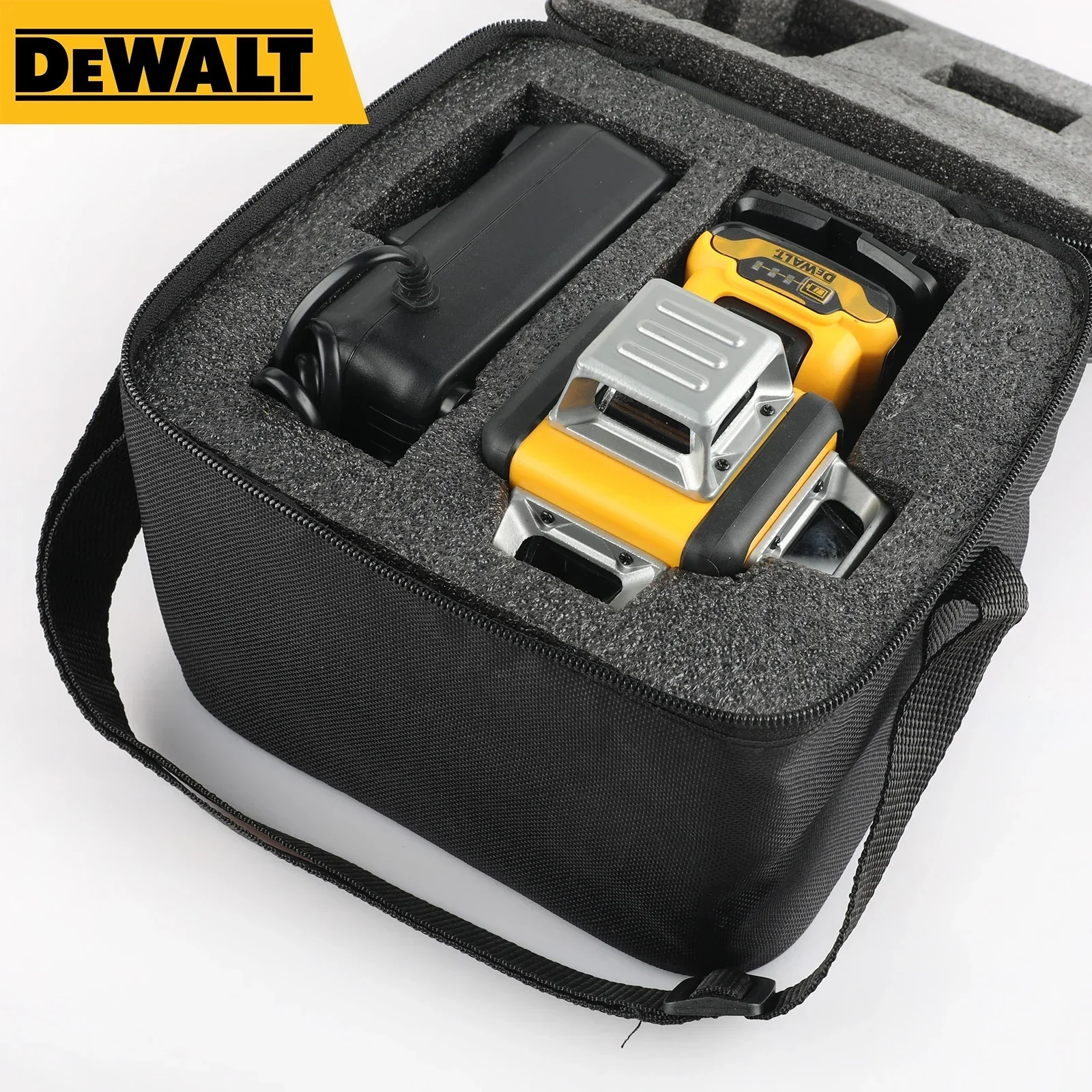 2025 Dewalt DW089LG 12 líneas 3 lados 360 grados Vertical 12V batería de litio nivel láser medidor verde Horizontal al aire libre
